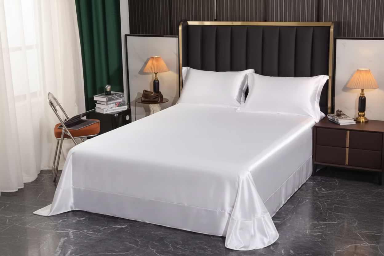 Silkoria Mulberry SIlk Flat Bed Sheets